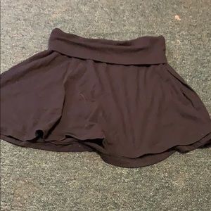 Black skirt